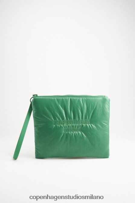 COPENHAGEN STUDIOS donne custodia 2 nylon riciclato medio FV4D245 Accessori Verde scuro