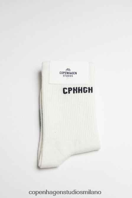 COPENHAGEN STUDIOS unisex calzini 1 misto cotone 1 FV4D255 Accessori bianco