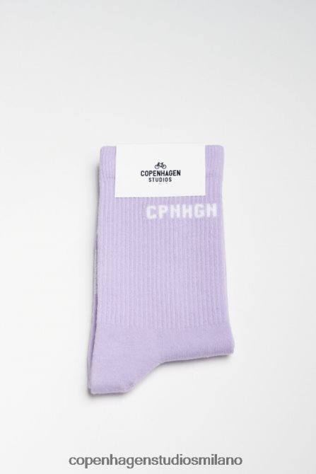 COPENHAGEN STUDIOS unisex calzini 1 misto cotone 2 FV4D258 Accessori lavanda/bianco