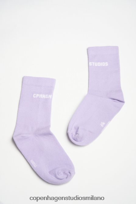 COPENHAGEN STUDIOS unisex calzini 1 misto cotone 2 FV4D258 Accessori lavanda/bianco