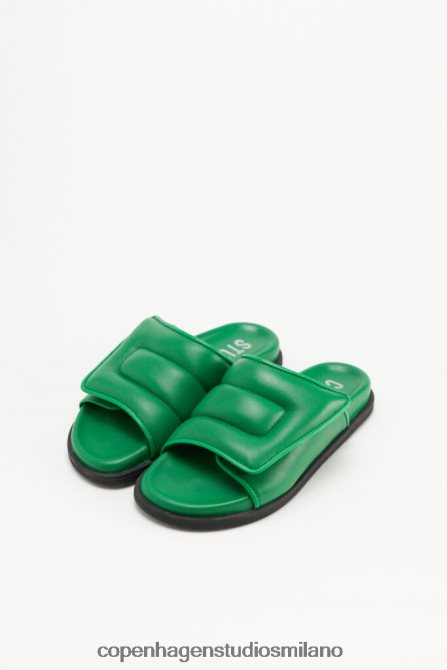 COPENHAGEN STUDIOS donne 834 nappa FV4D114 calzature verde acceso