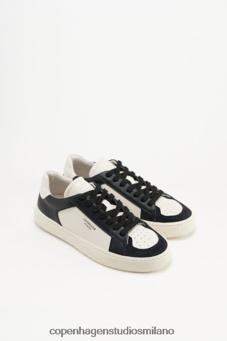 COPENHAGEN STUDIOS donne 157 misto pelle FV4D56 calzature beige crema/nero