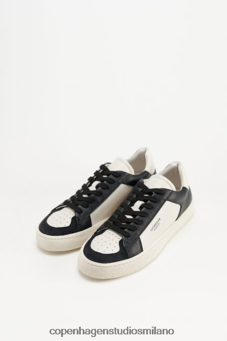 COPENHAGEN STUDIOS donne 157 misto pelle FV4D56 calzature beige crema/nero