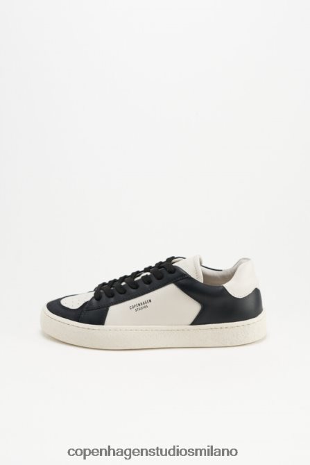 COPENHAGEN STUDIOS donne 157 misto pelle FV4D56 calzature beige crema/nero