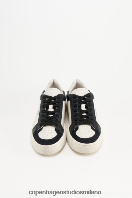 COPENHAGEN STUDIOS donne 157 misto pelle FV4D56 calzature beige crema/nero