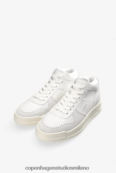 COPENHAGEN STUDIOS donne 167 misto pelle FV4D50 calzature bianco