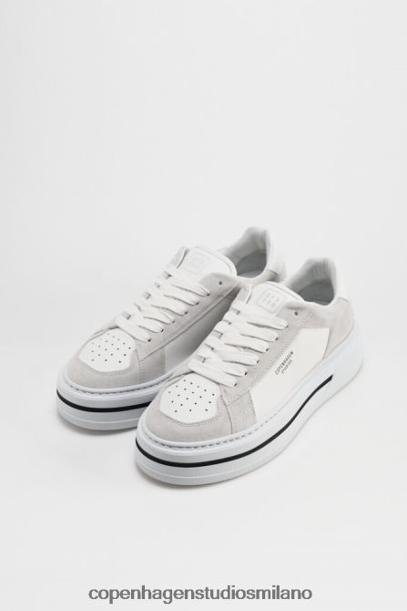 COPENHAGEN STUDIOS donne 181 misto pelle FV4D95 calzature bianco