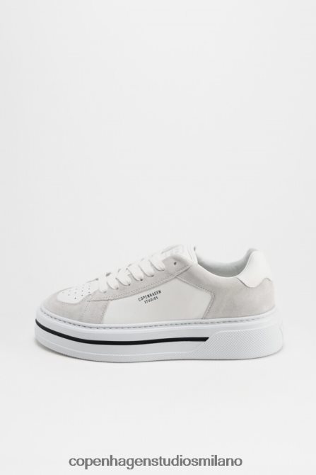 COPENHAGEN STUDIOS donne 181 misto pelle FV4D95 calzature bianco
