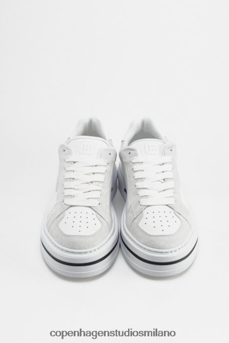 COPENHAGEN STUDIOS donne 181 misto pelle FV4D95 calzature bianco