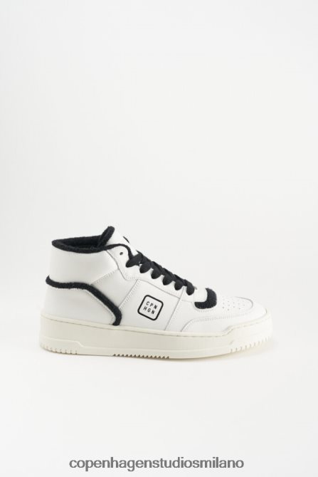 COPENHAGEN STUDIOS donne 196 vitello FV4D65 calzature bianco nero