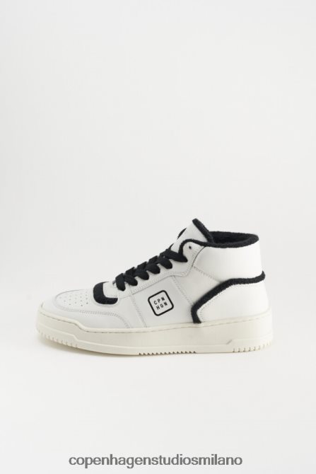 COPENHAGEN STUDIOS donne 196 vitello FV4D65 calzature bianco nero