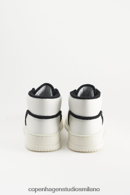 COPENHAGEN STUDIOS donne 196 vitello FV4D65 calzature bianco nero