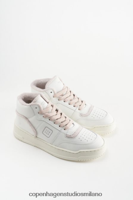 COPENHAGEN STUDIOS donne 196 vitello FV4D77 calzature rosa Bianca