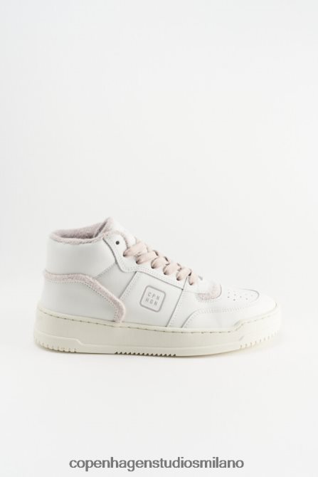 COPENHAGEN STUDIOS donne 196 vitello FV4D77 calzature rosa Bianca