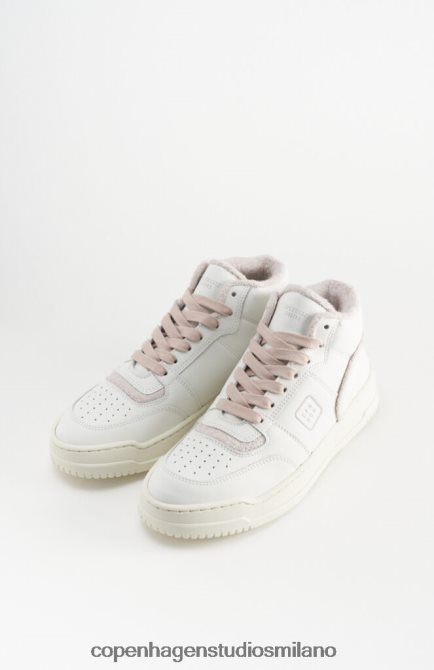 COPENHAGEN STUDIOS donne 196 vitello FV4D77 calzature rosa Bianca