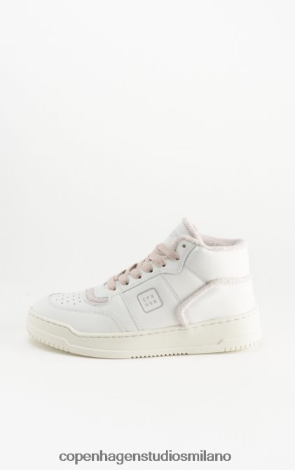 COPENHAGEN STUDIOS donne 196 vitello FV4D77 calzature rosa Bianca