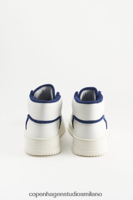 COPENHAGEN STUDIOS donne 196 vitello FV4D78 calzature bianco militare