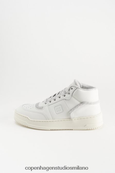 COPENHAGEN STUDIOS donne 196 vitello FV4D84 calzature bianco/grigio chiaro