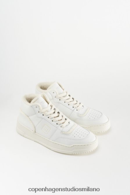 COPENHAGEN STUDIOS donne 196 vitello FV4D86 calzature bianco/crema