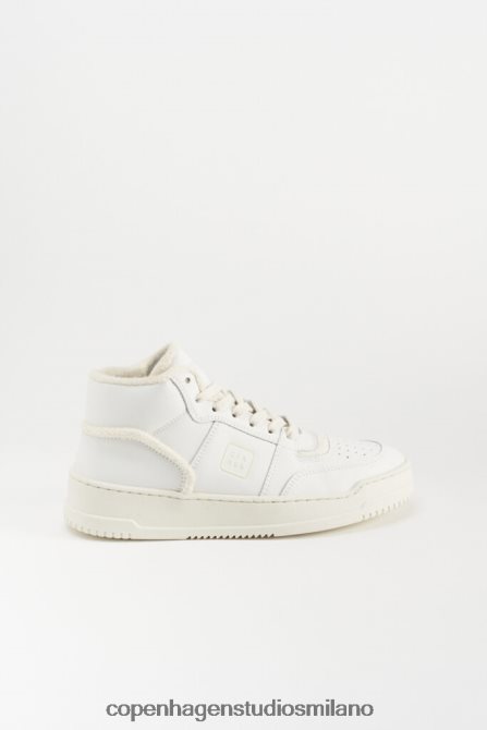 COPENHAGEN STUDIOS donne 196 vitello FV4D86 calzature bianco/crema