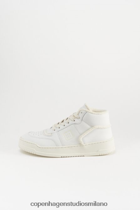 COPENHAGEN STUDIOS donne 196 vitello FV4D86 calzature bianco/crema