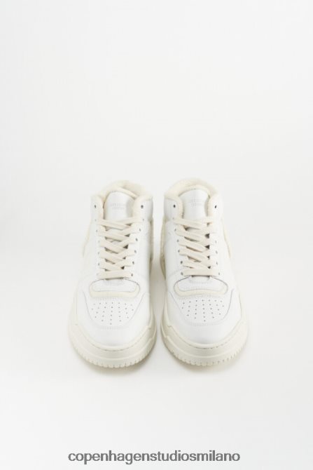 COPENHAGEN STUDIOS donne 196 vitello FV4D86 calzature bianco/crema