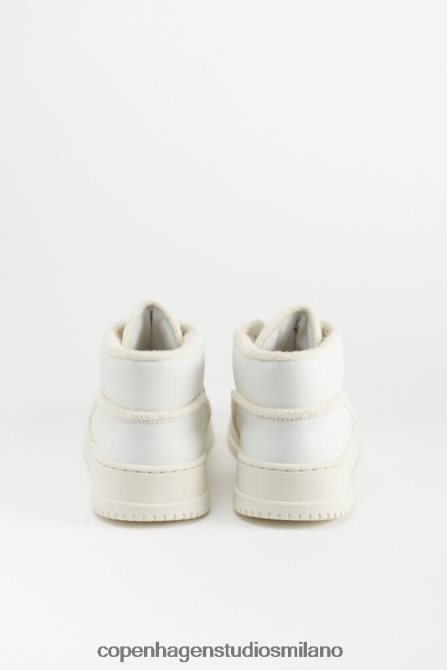 COPENHAGEN STUDIOS donne 196 vitello FV4D86 calzature bianco/crema