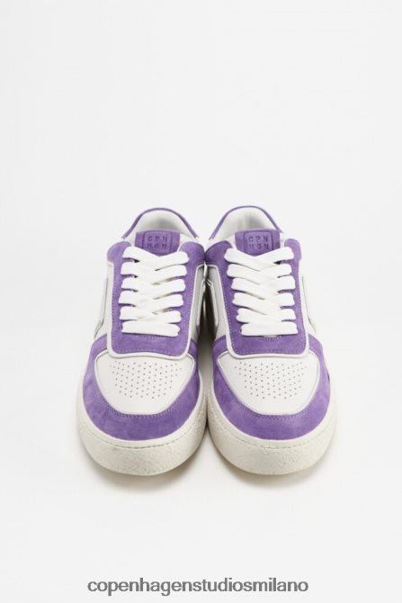 COPENHAGEN STUDIOS donne 264 misto pelle FV4D41 calzature bianco/viola