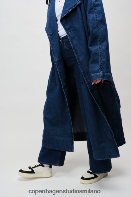 COPENHAGEN STUDIOS donne 264 vitello FV4D28 calzature bianco nero