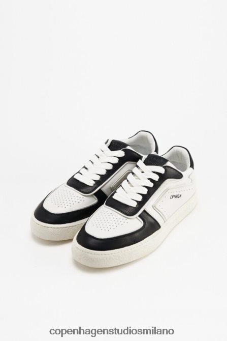 COPENHAGEN STUDIOS donne 264 vitello FV4D28 calzature bianco nero