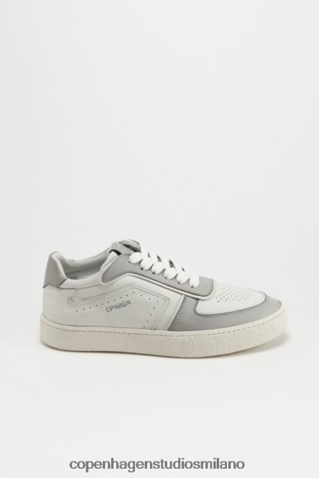 COPENHAGEN STUDIOS donne 264 vitello FV4D44 calzature bianco/grigio chiaro