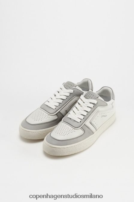 COPENHAGEN STUDIOS donne 264 vitello FV4D44 calzature bianco/grigio chiaro