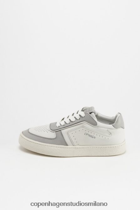 COPENHAGEN STUDIOS donne 264 vitello FV4D44 calzature bianco/grigio chiaro