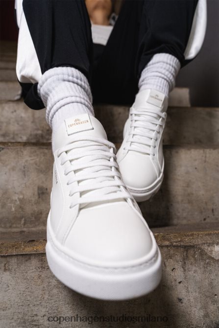 COPENHAGEN STUDIOS donne 307 vitello FV4D2 calzature bianco