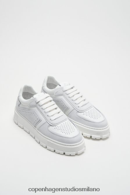 COPENHAGEN STUDIOS donne 332 misto pelle FV4D17 calzature bianco