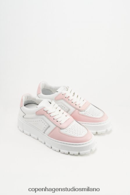 COPENHAGEN STUDIOS donne 332 vitello FV4D99 calzature bianco/rosa chiaro