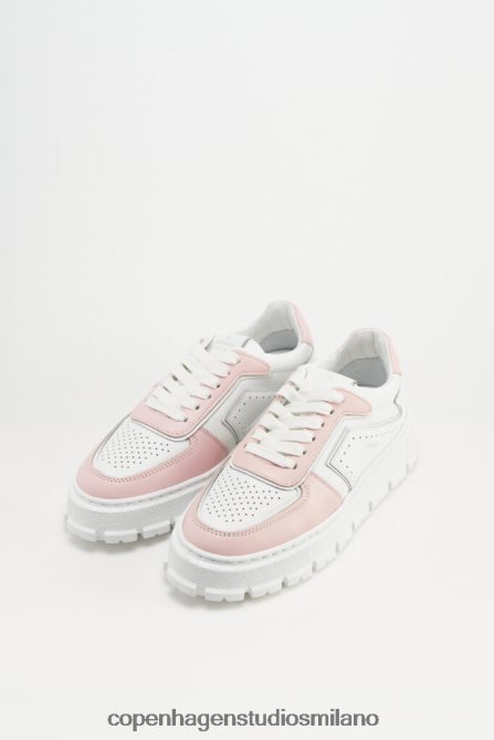 COPENHAGEN STUDIOS donne 332 vitello FV4D99 calzature bianco/rosa chiaro