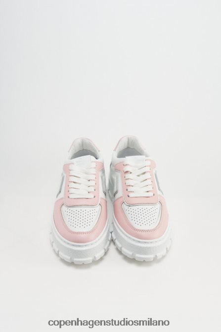COPENHAGEN STUDIOS donne 332 vitello FV4D99 calzature bianco/rosa chiaro