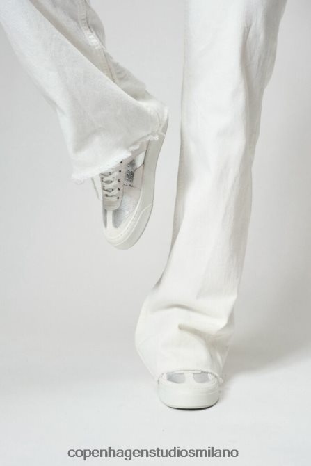 COPENHAGEN STUDIOS donne 424 mix di materiali FV4D6 calzature argento