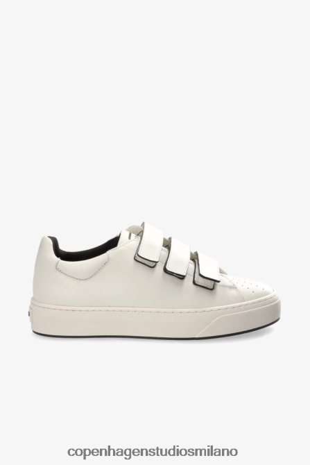 COPENHAGEN STUDIOS donne 429 vitello morbido FV4D32 calzature latte/nero