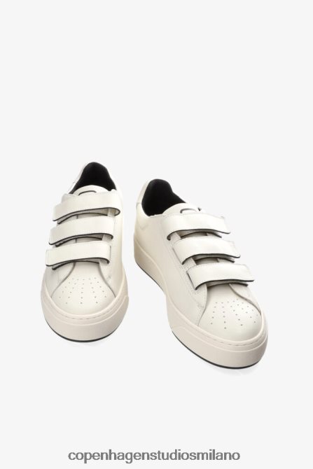 COPENHAGEN STUDIOS donne 429 vitello morbido FV4D32 calzature latte/nero