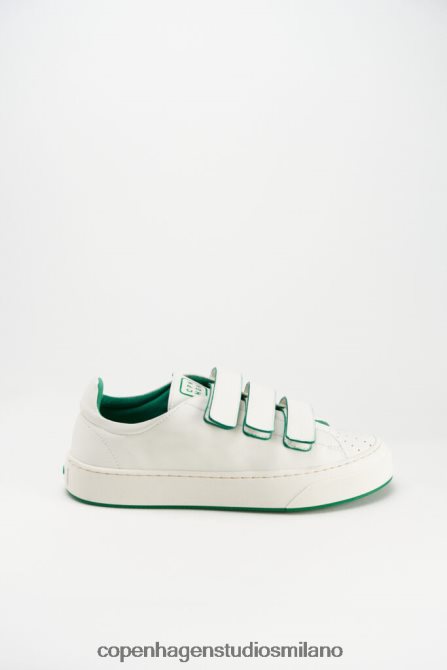 COPENHAGEN STUDIOS donne 429 vitello morbido FV4D37 calzature latte/verde