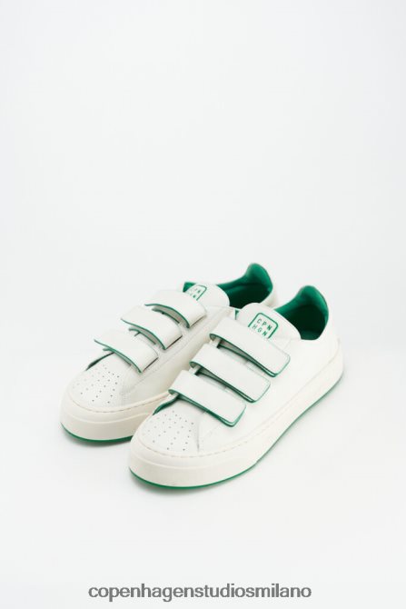 COPENHAGEN STUDIOS donne 429 vitello morbido FV4D37 calzature latte/verde