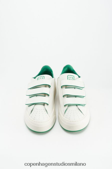 COPENHAGEN STUDIOS donne 429 vitello morbido FV4D37 calzature latte/verde