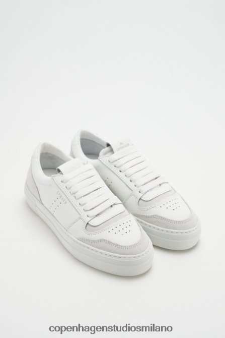 COPENHAGEN STUDIOS donne 689 misto pelle FV4D15 calzature bianco