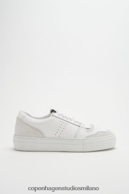 COPENHAGEN STUDIOS donne 689 misto pelle FV4D15 calzature bianco