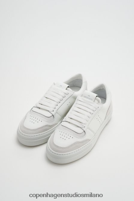 COPENHAGEN STUDIOS donne 689 misto pelle FV4D15 calzature bianco