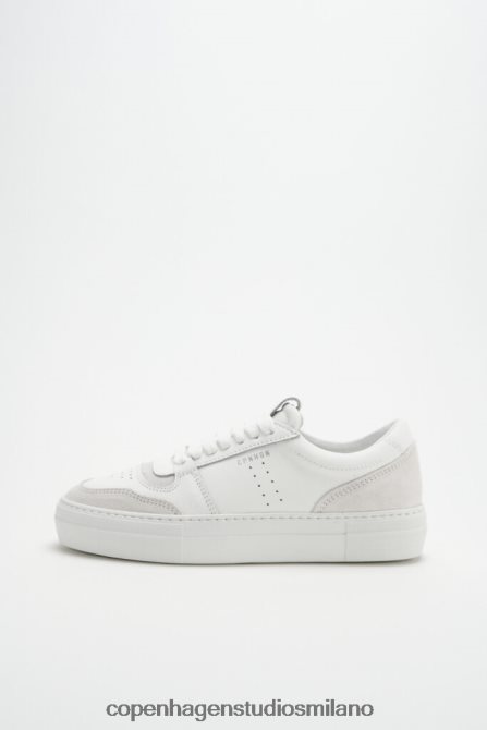 COPENHAGEN STUDIOS donne 689 misto pelle FV4D15 calzature bianco