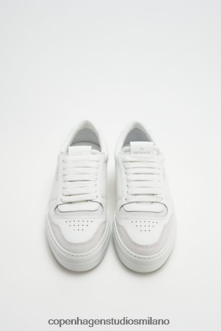 COPENHAGEN STUDIOS donne 689 misto pelle FV4D15 calzature bianco
