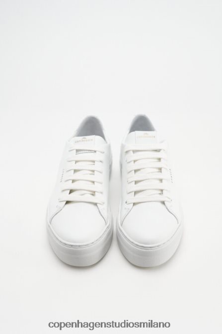 COPENHAGEN STUDIOS donne 7 vitello FV4D27 calzature bianco
